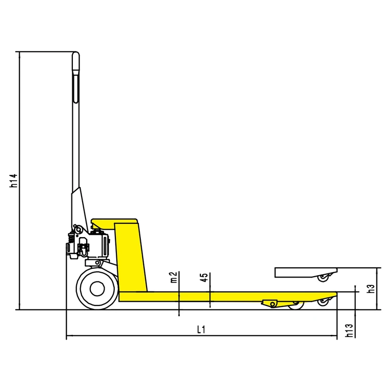 Classic Hand Pallet Truck (RPV2500CT/RPV3000CT) 2500-3000 kg - view 3