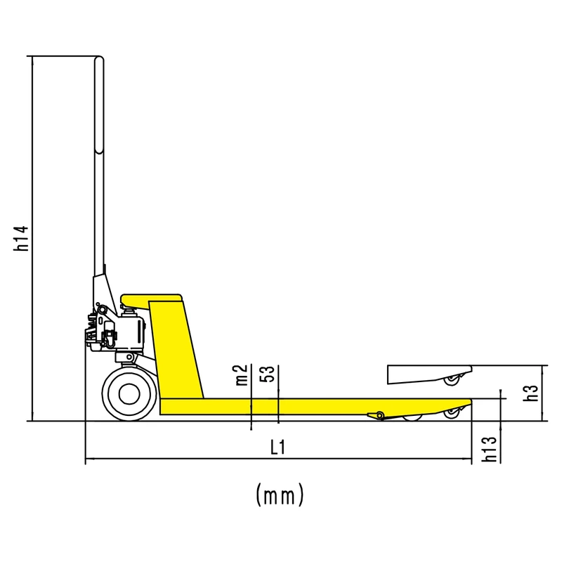 Premium Hand Pallet Truck (RPV2500PT/RPV3000PT) 2500-3000 kg - view 3