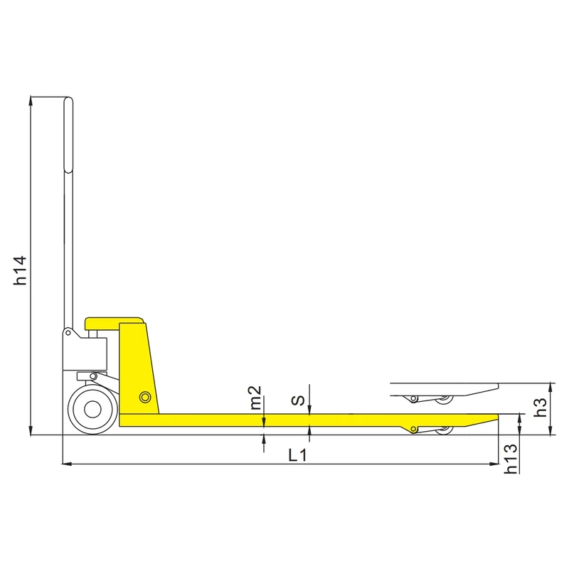 Standard Hand Pallet Truck (RPV2500STD/RPV3000STD) 2500-3000 kg - view 2