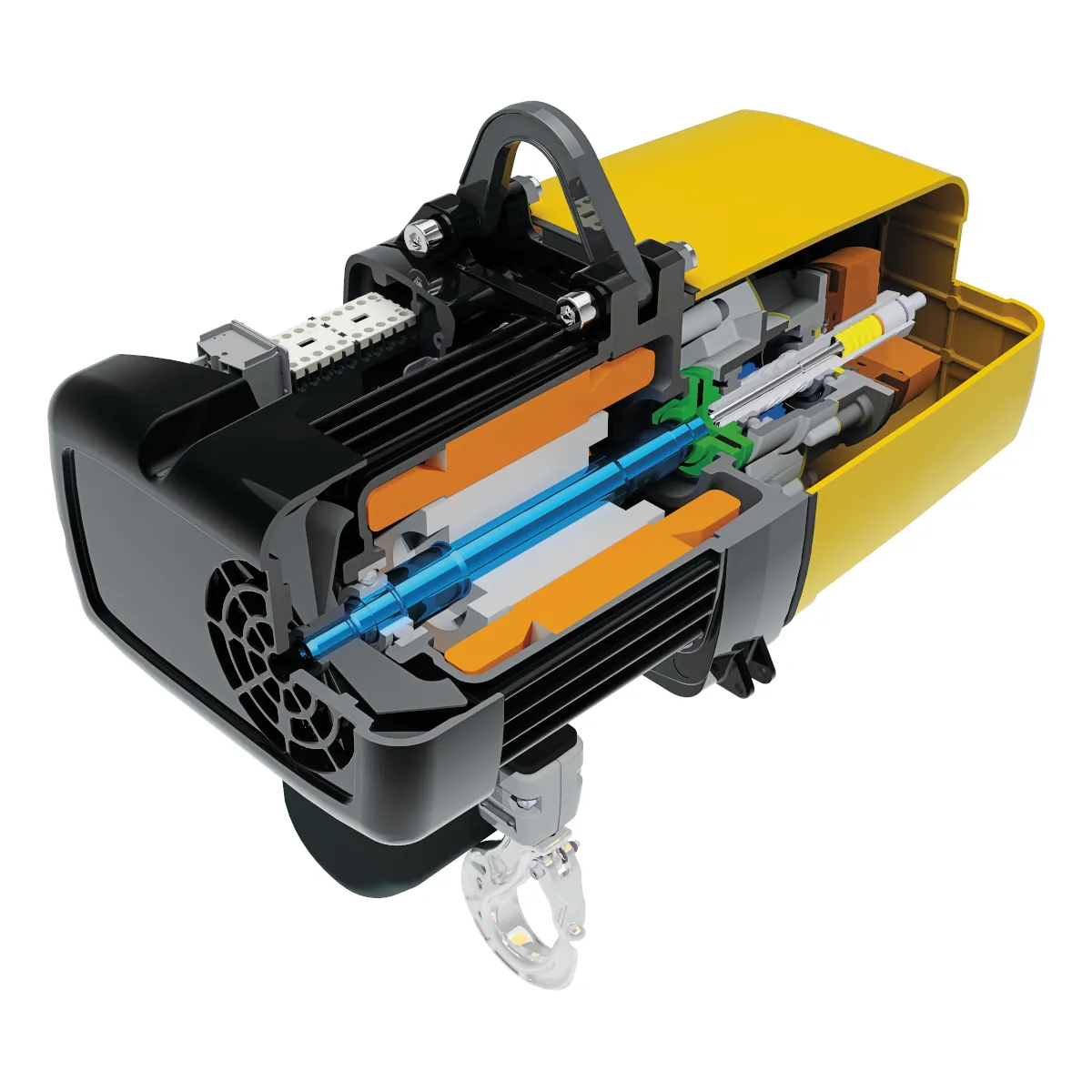 GIS GP2500 electric chain hoists 1000-6300kg 2