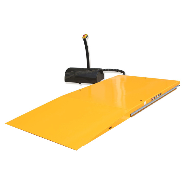 Low-Profile Lift Table with Ramp (NPS) 1000-2000 kg