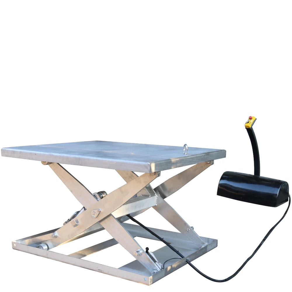 Stainless Steel Electric Lift Table AISI 304 (JHS1800S) 1800 kg